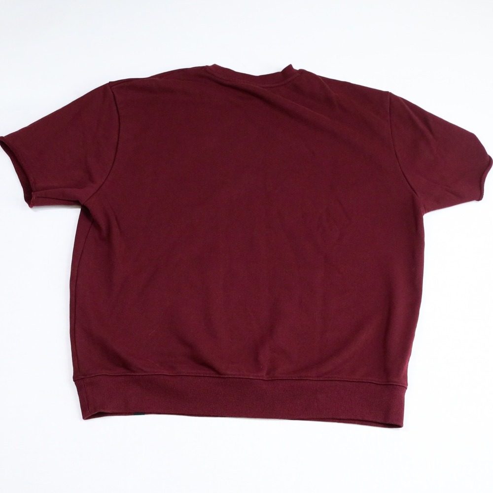 Under Armour Project Rock SS Sweatshirt Mens L Maroon Iron Paradise Barbell Club - Picture 2 of 11